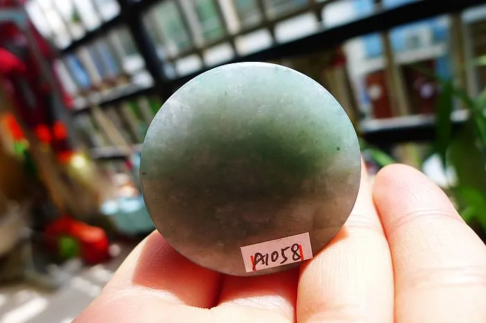 Natural Jade Rough Jadeite Raw (52g,3.7X1.5cm)