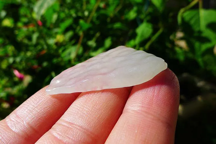 Natural Jade Rough Jadeite Raw (6.5g,3.8X2.1X0.5cm)