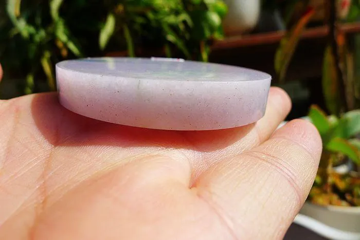 Natural Jade Rough Jadeite Raw (80g,5.75X0.85cm)