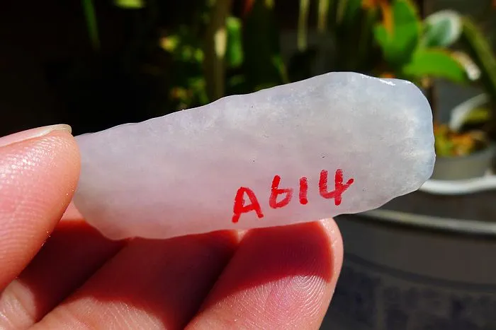 Natural Jade Rough Jadeite Raw (8.8g,4.8X1.9X0.5cm)