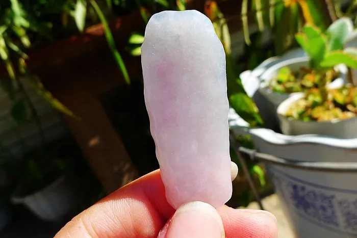 Natural Jade Rough Jadeite Raw (8.8g,4.8X1.9X0.5cm)