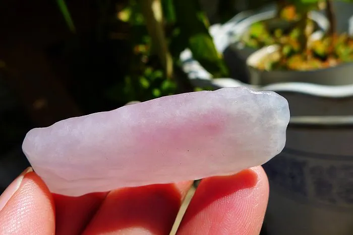 Natural Jade Rough Jadeite Raw (8.8g,4.8X1.9X0.5cm)