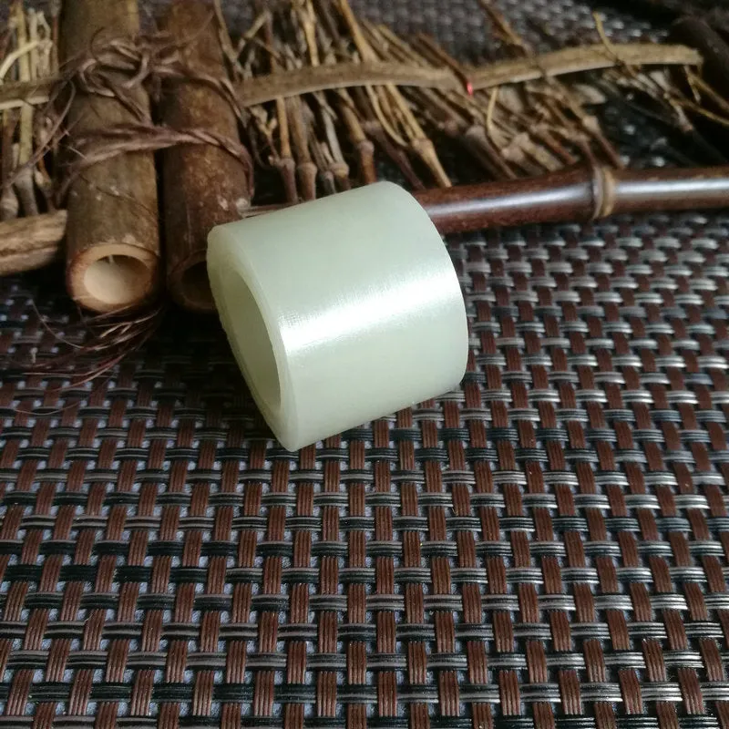 Natural Kunlun Jade Rough Nephrite Raw (49g,2.3X3.6X2.8cm)