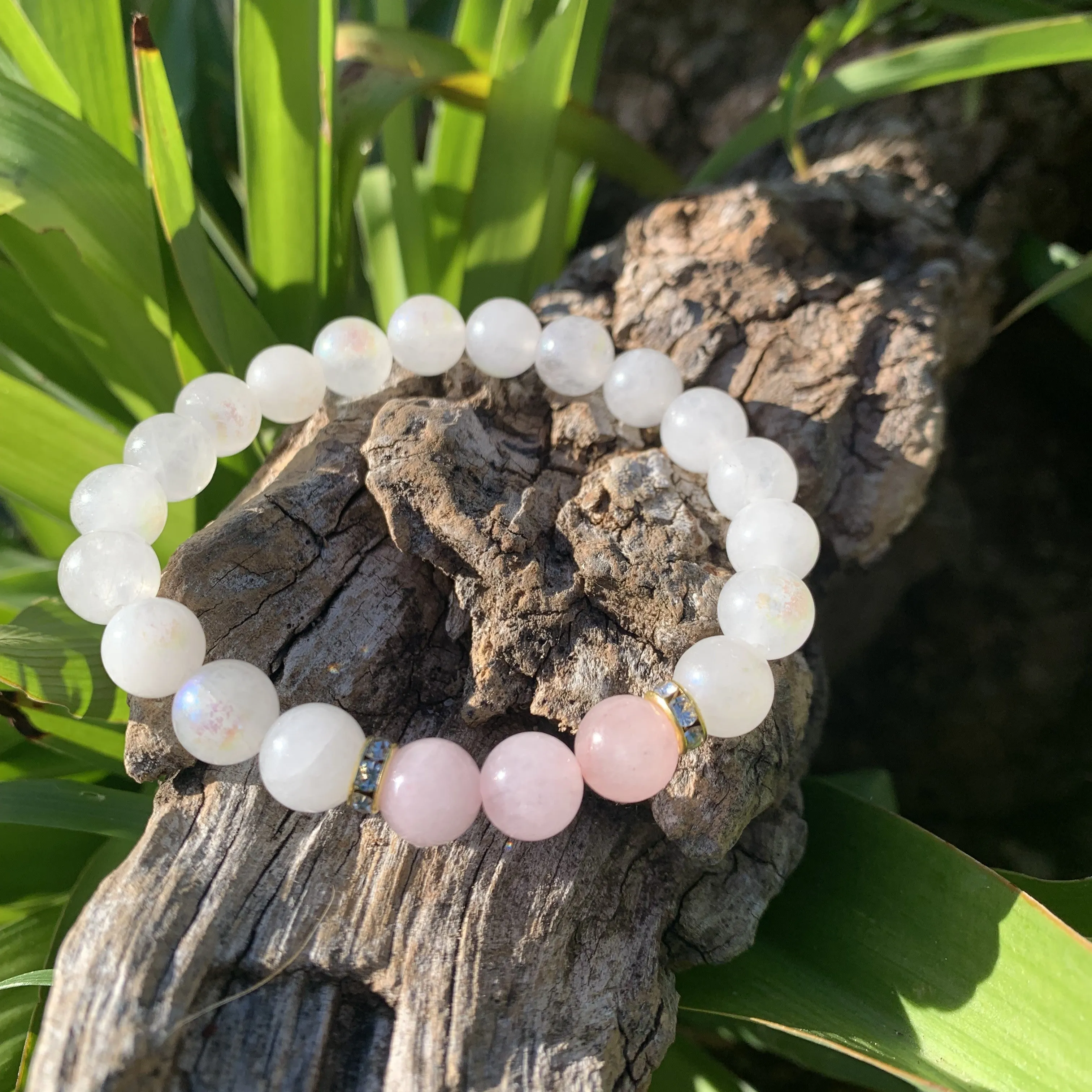 natural moonstone bracelet