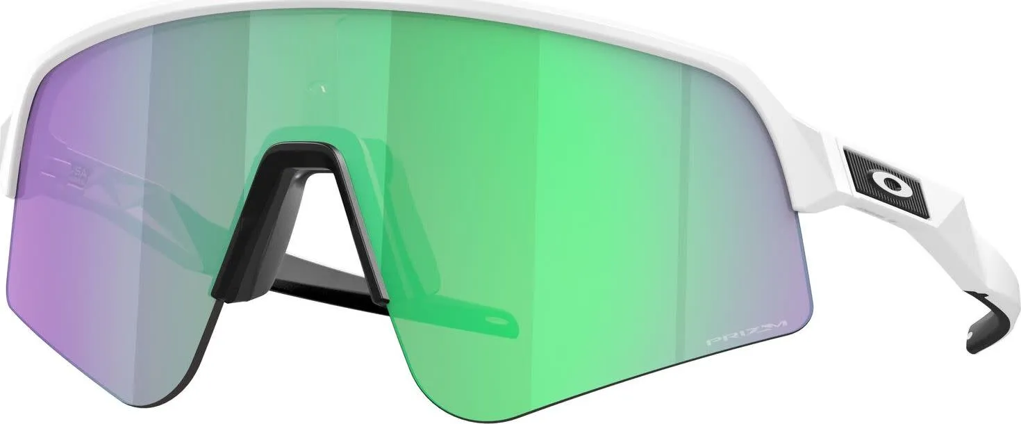 Oakley Sutro Lite Sweep Matte White/Prizm Road Jade | Buy Oakley Sutro Lite Sweep Matte White/Prizm Road Jade here | Outnorth
