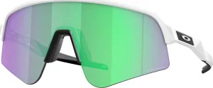 Oakley Sutro Lite Sweep Matte White/Prizm Road Jade | Buy Oakley Sutro Lite Sweep Matte White/Prizm Road Jade here | Outnorth
