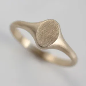 Oval Signet Ring