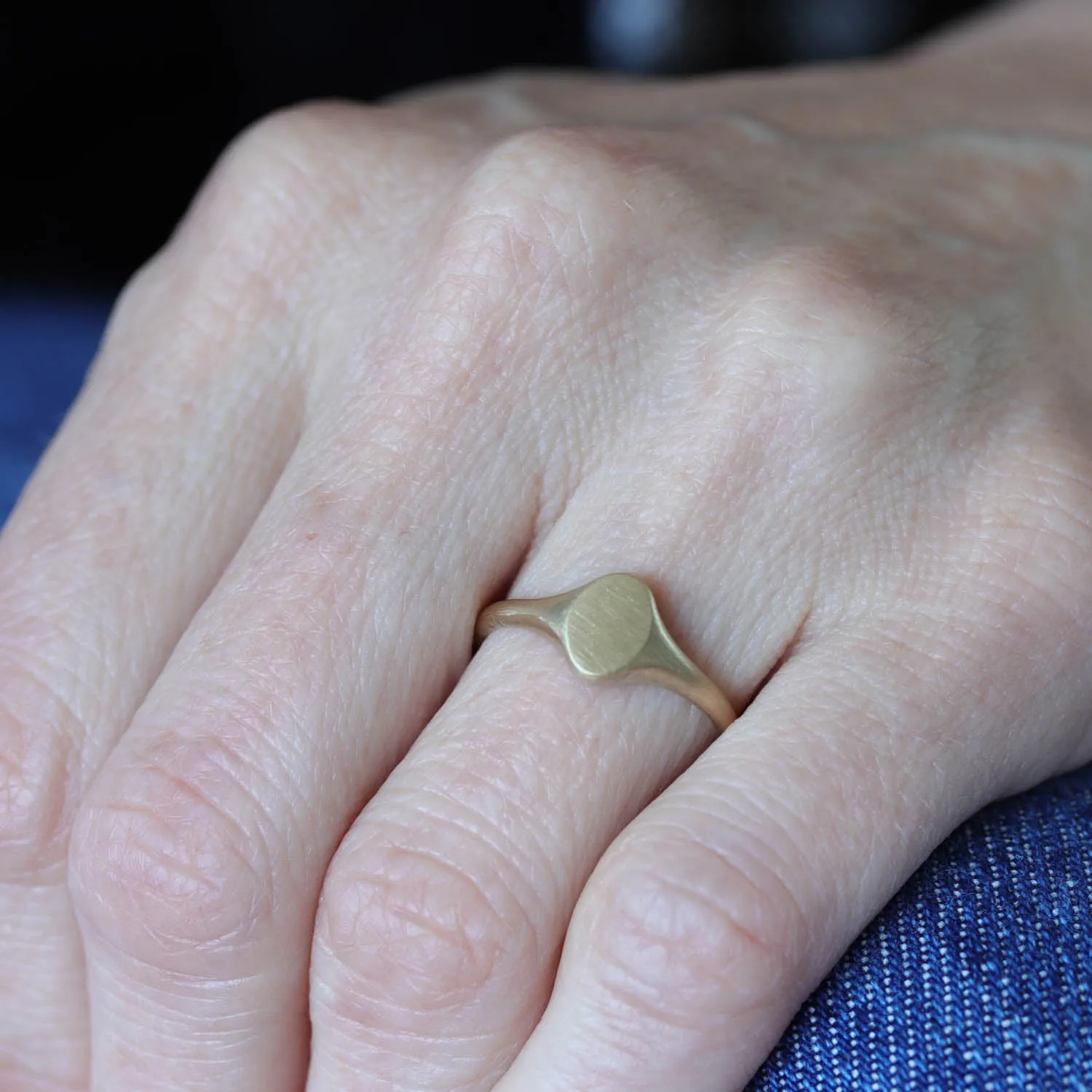 Oval Signet Ring