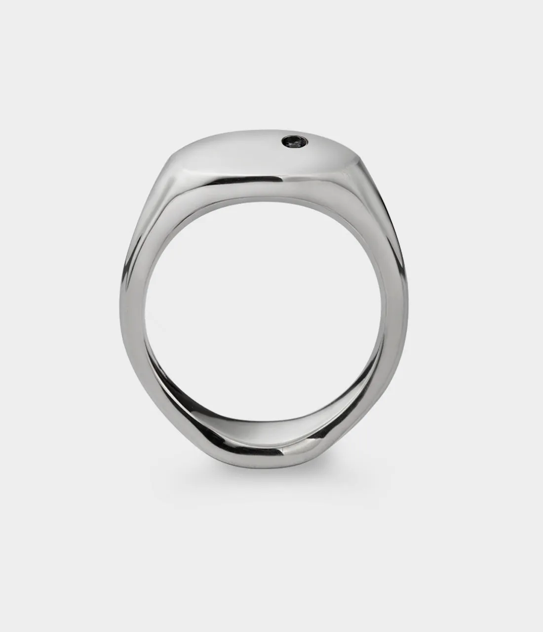 Oval Women's Signet Ring