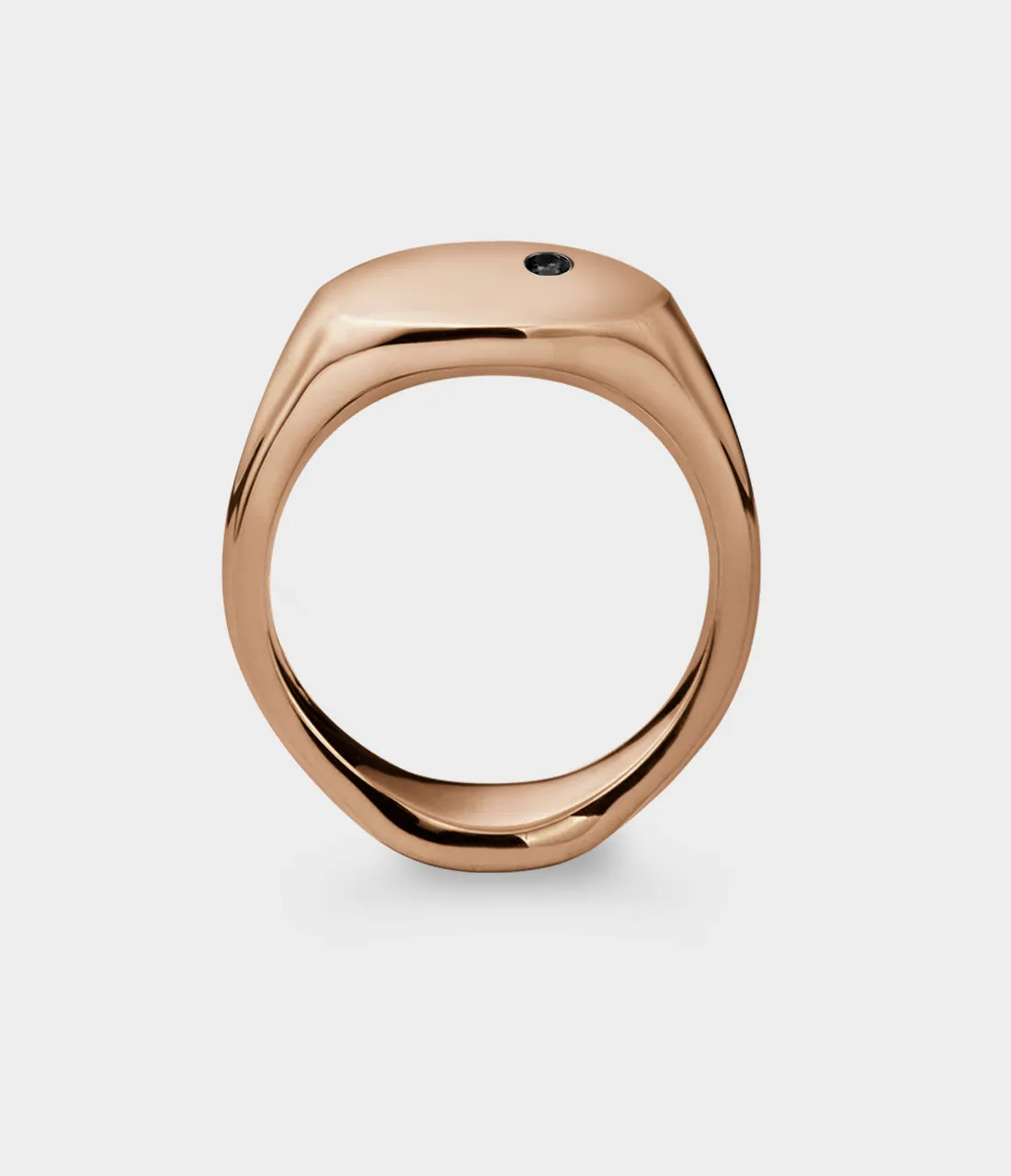 Oval Women's Signet Ring