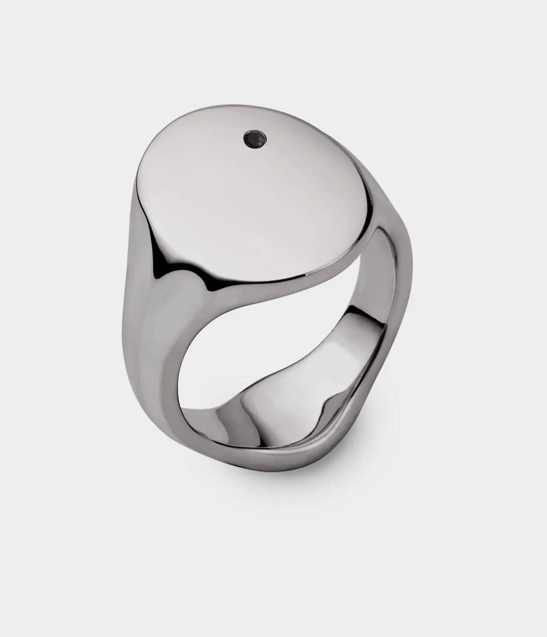 Oval Women's Signet Ring