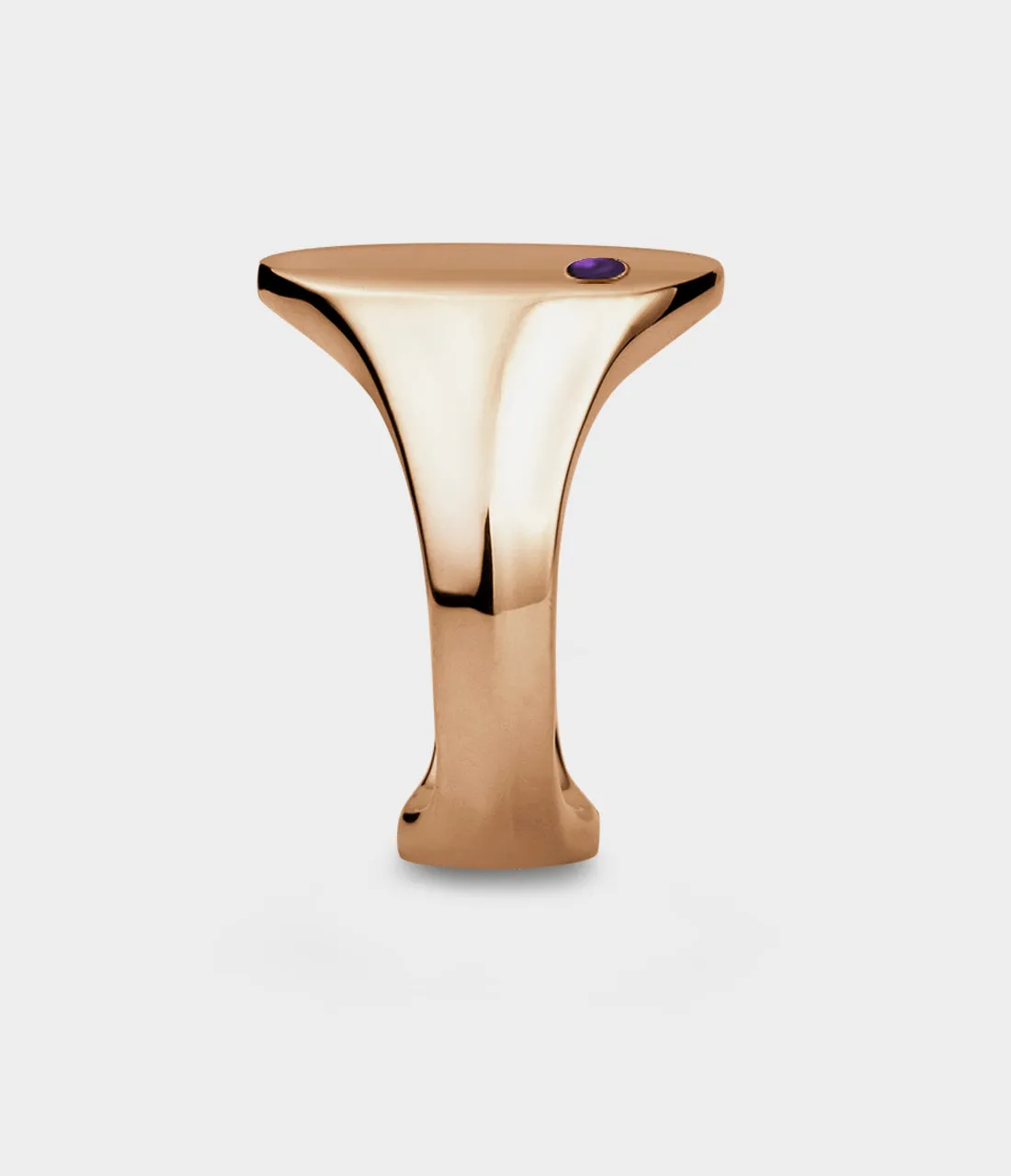 Oval Women's Signet Ring