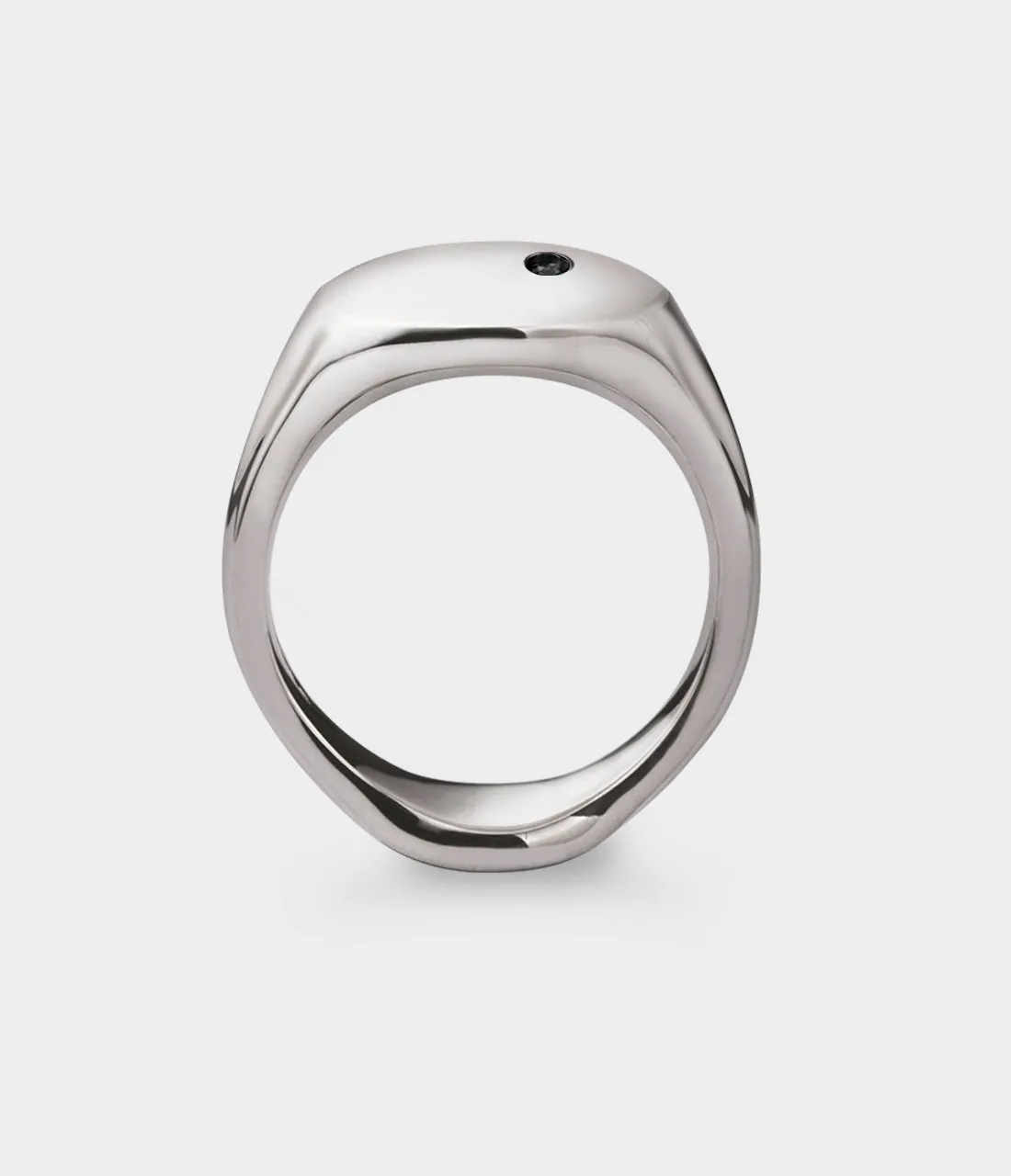 Oval Women's Signet Ring