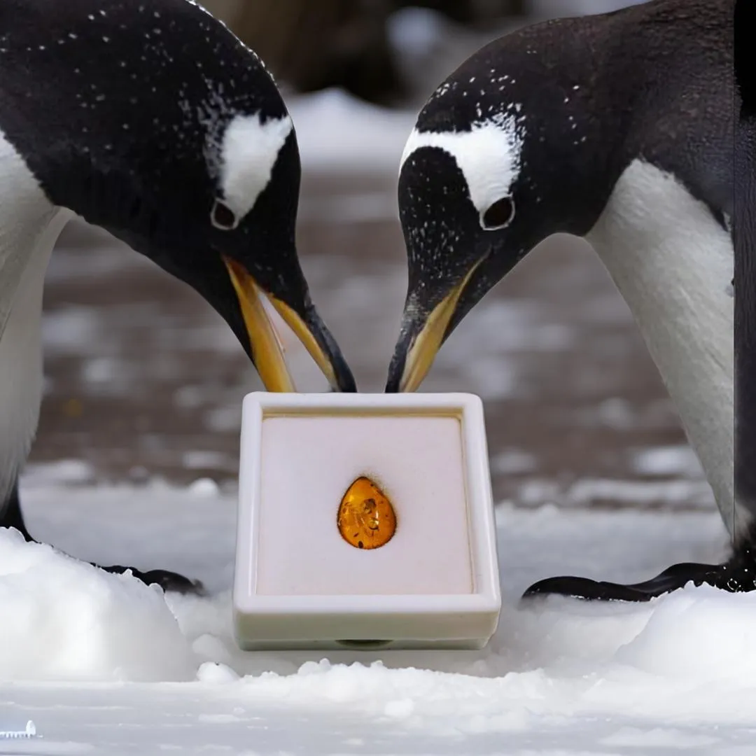 Pebble gift - Amber