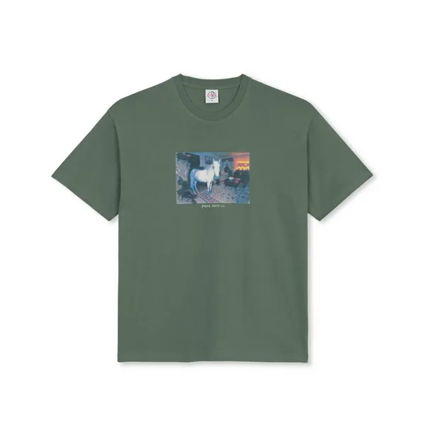 Polar Horse Dream T- Shirt - Jade Green