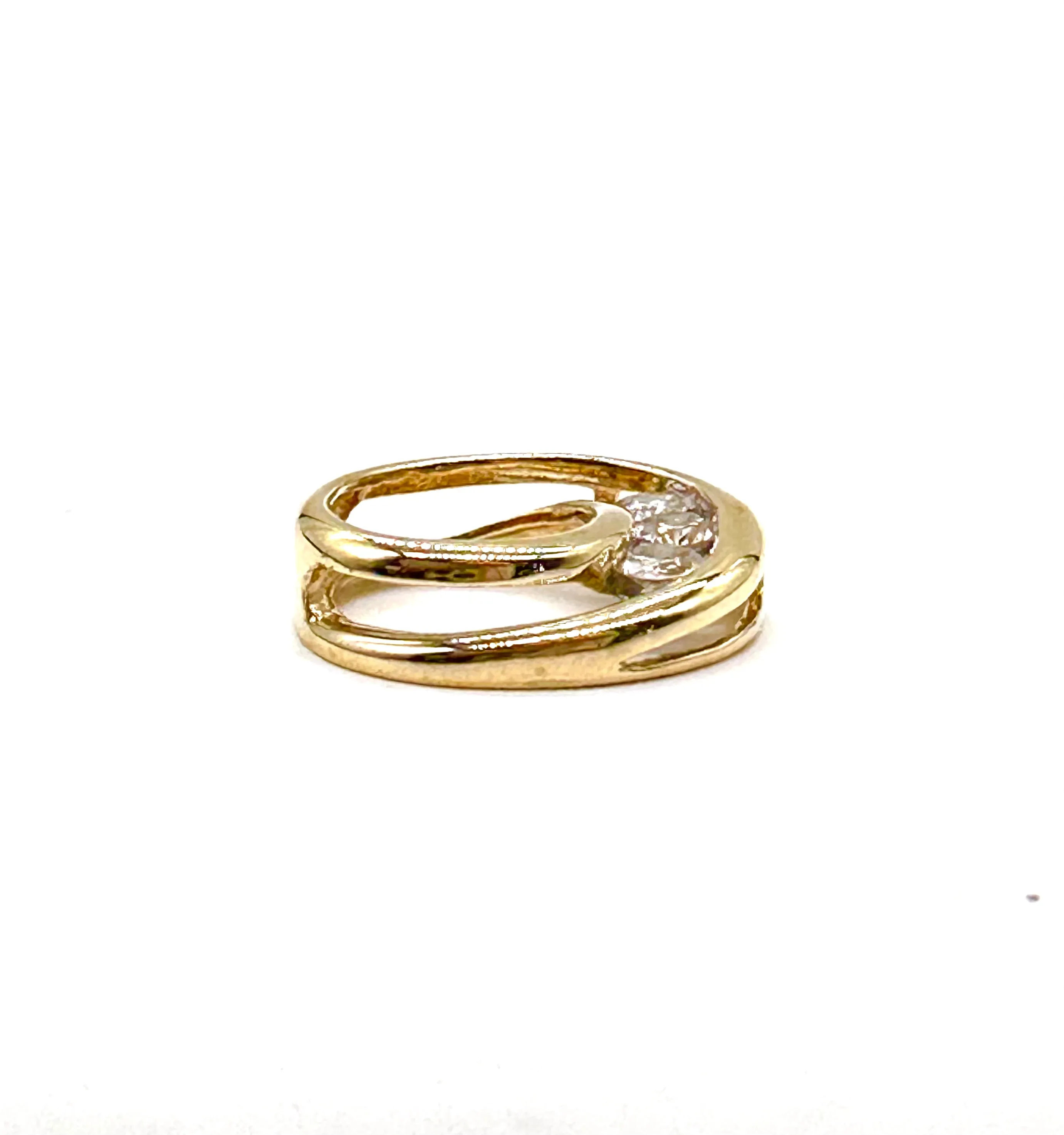 Round diamond slide pendant