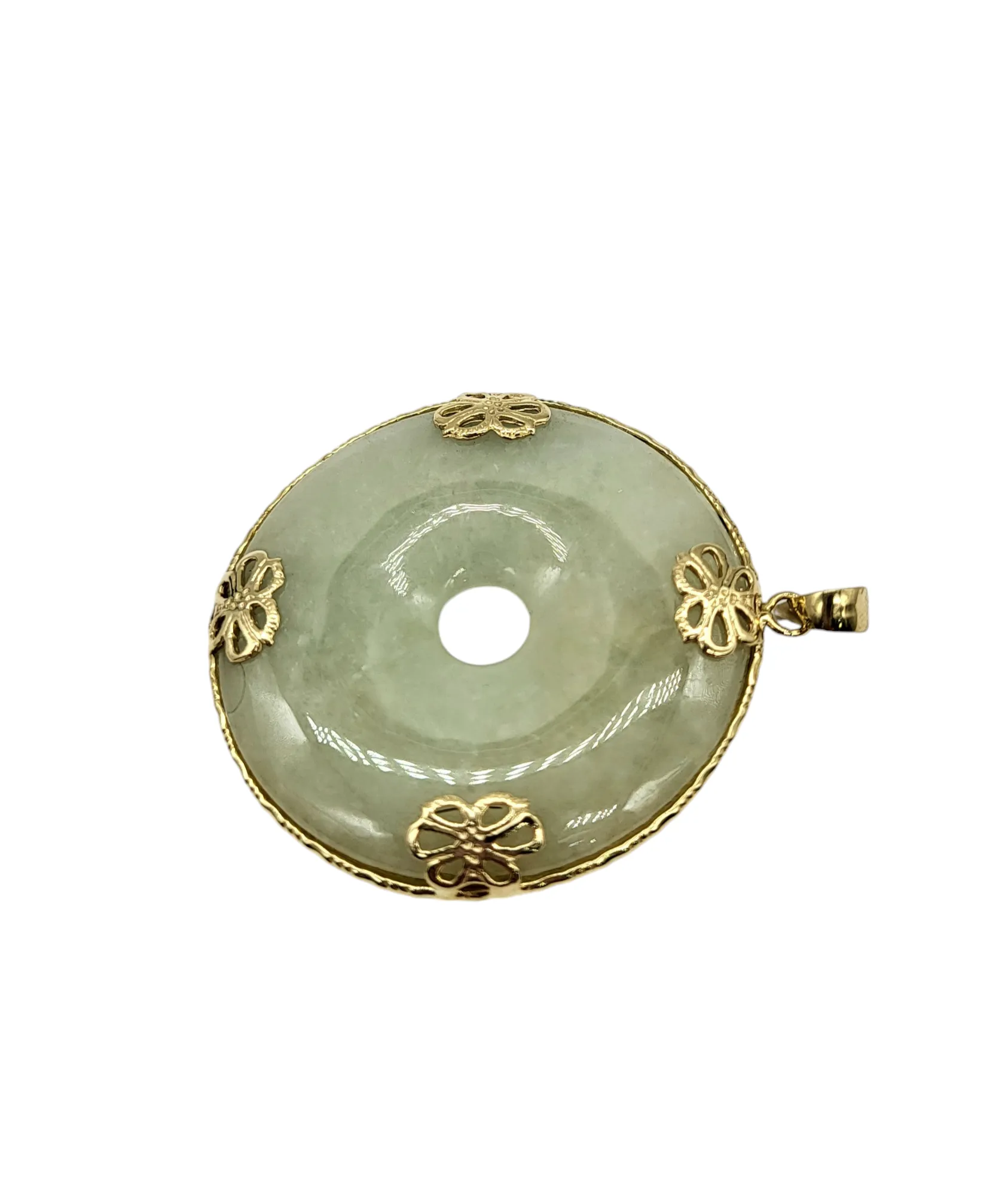 Round Jade Pendant