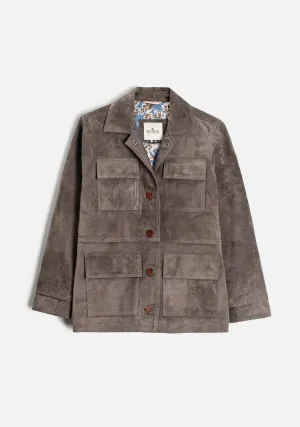 Ruanda Suede Taupe Jacket