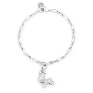 Rudy Reindeer Charm Bracelet - 7.5in
