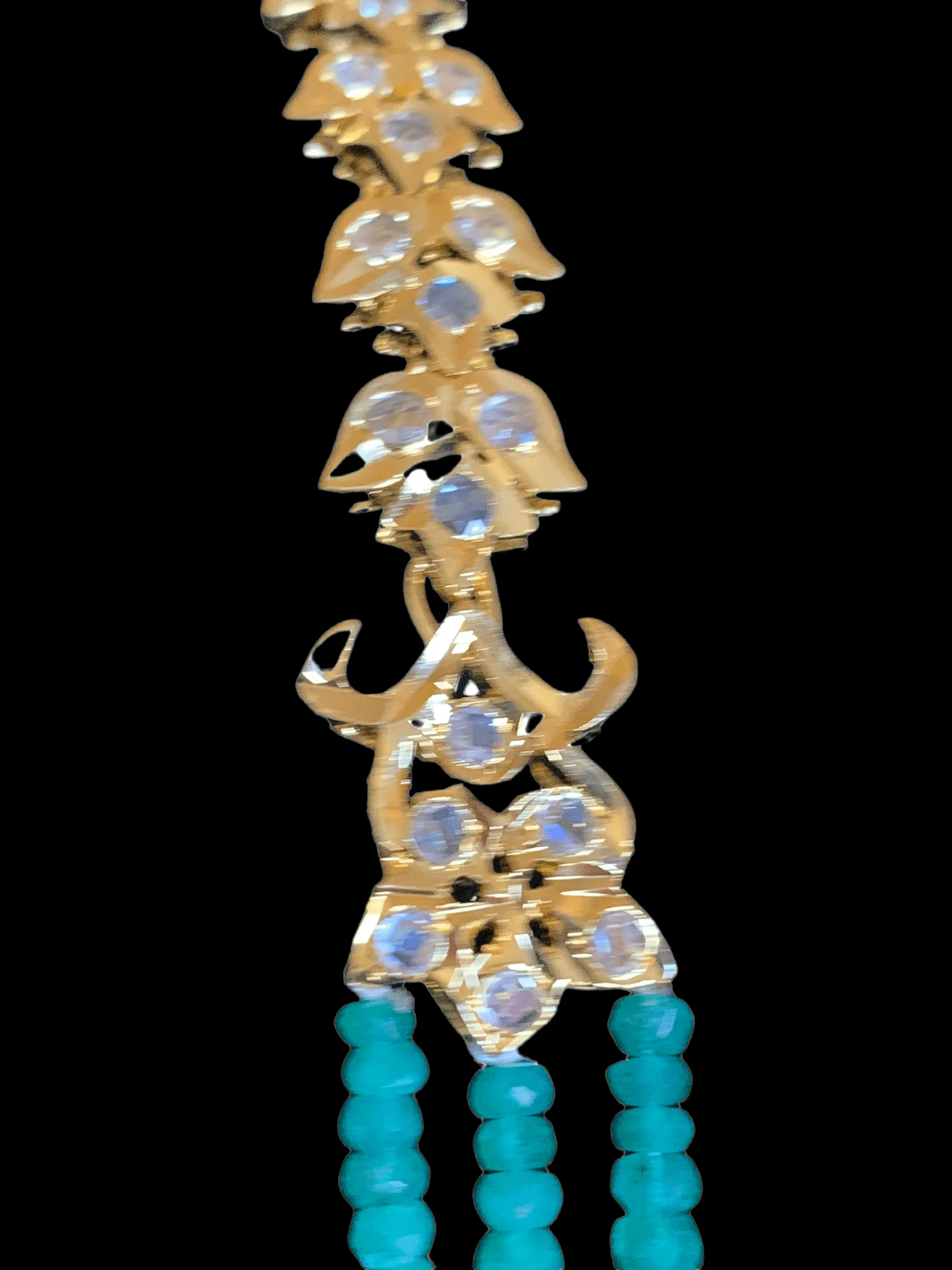 Seerat Rani haar in emeralds (SHIPS IN 4 WEEKS  )