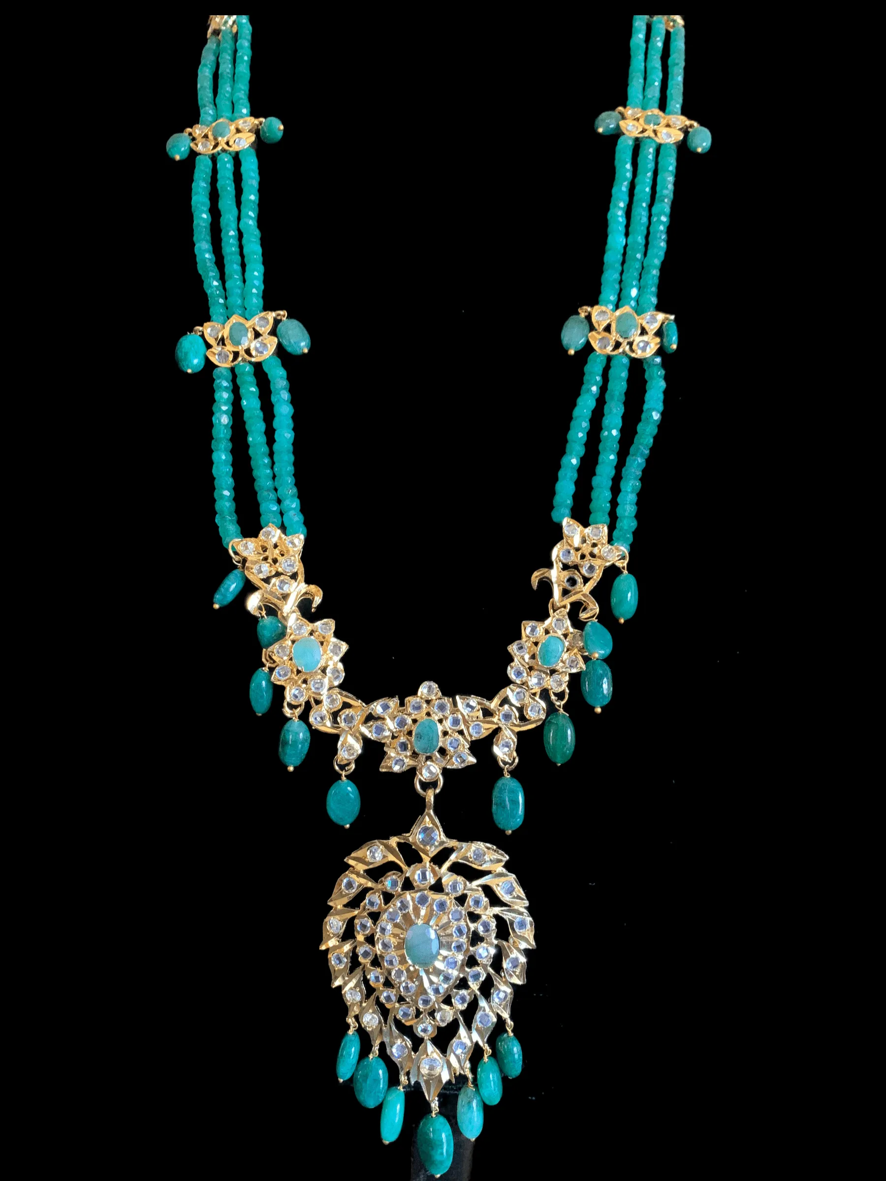 Seerat Rani haar in emeralds (SHIPS IN 4 WEEKS  )