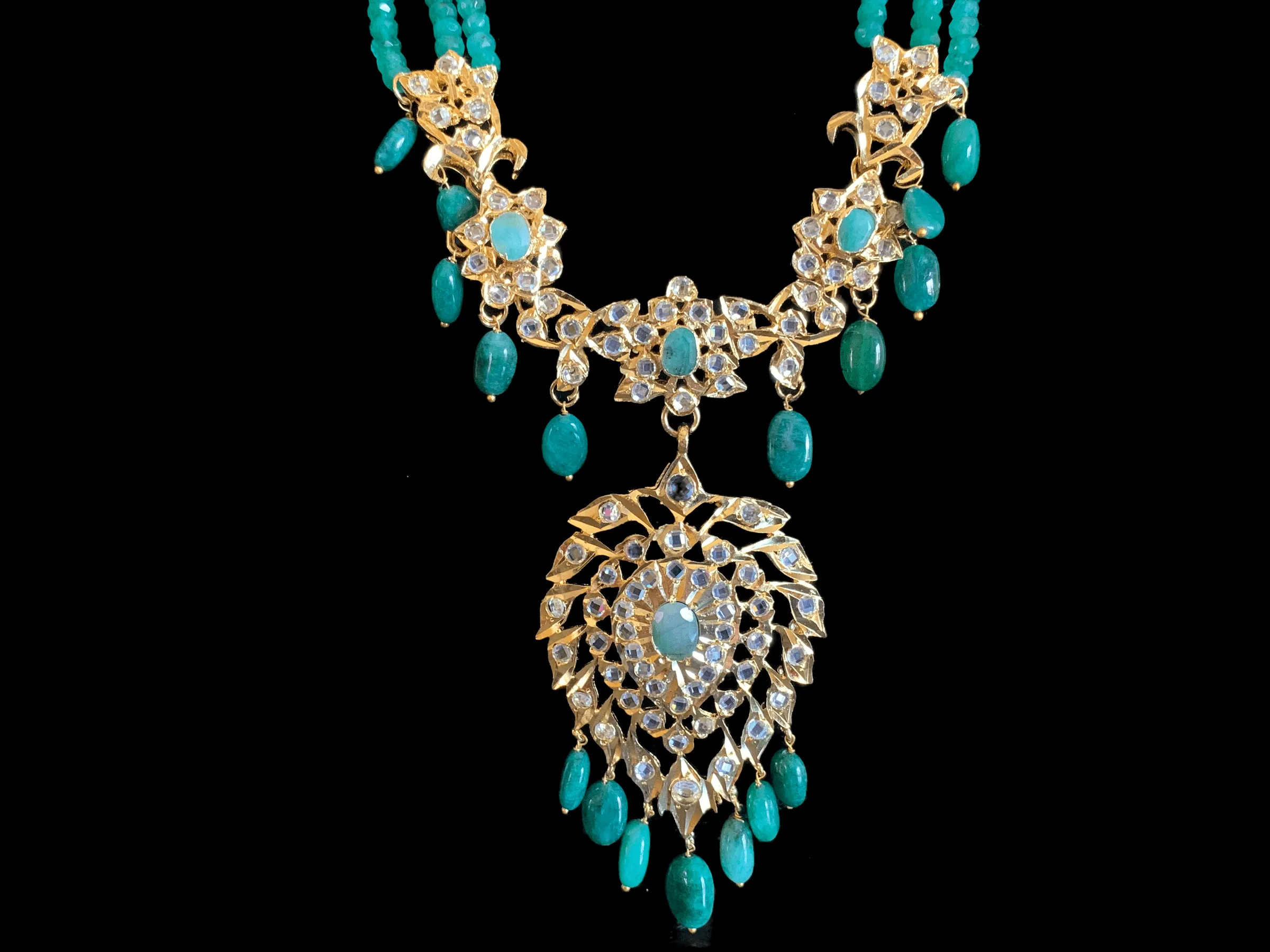 Seerat Rani haar in emeralds (SHIPS IN 4 WEEKS  )