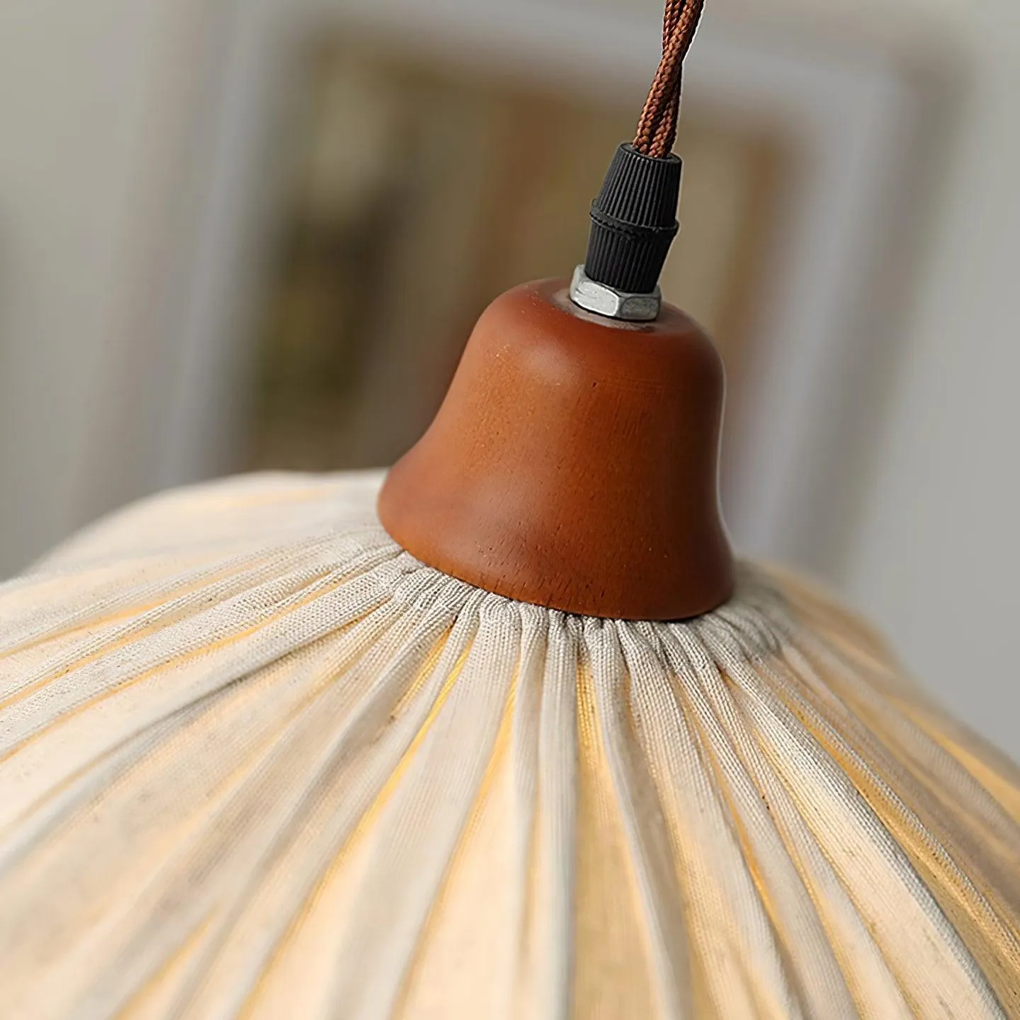 Soren Fabric Pendant Lamp 11.8″- 13.8″