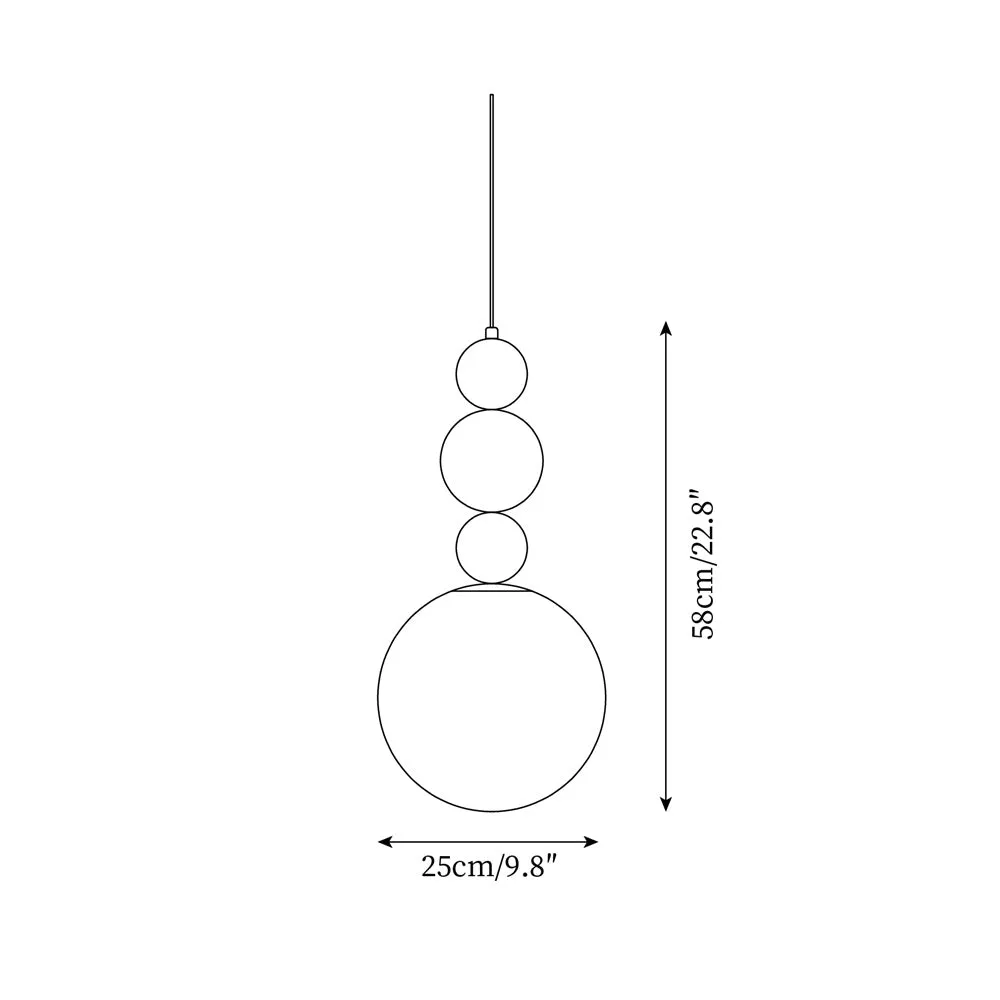 Sweetie Round Ball Pendant Lamp