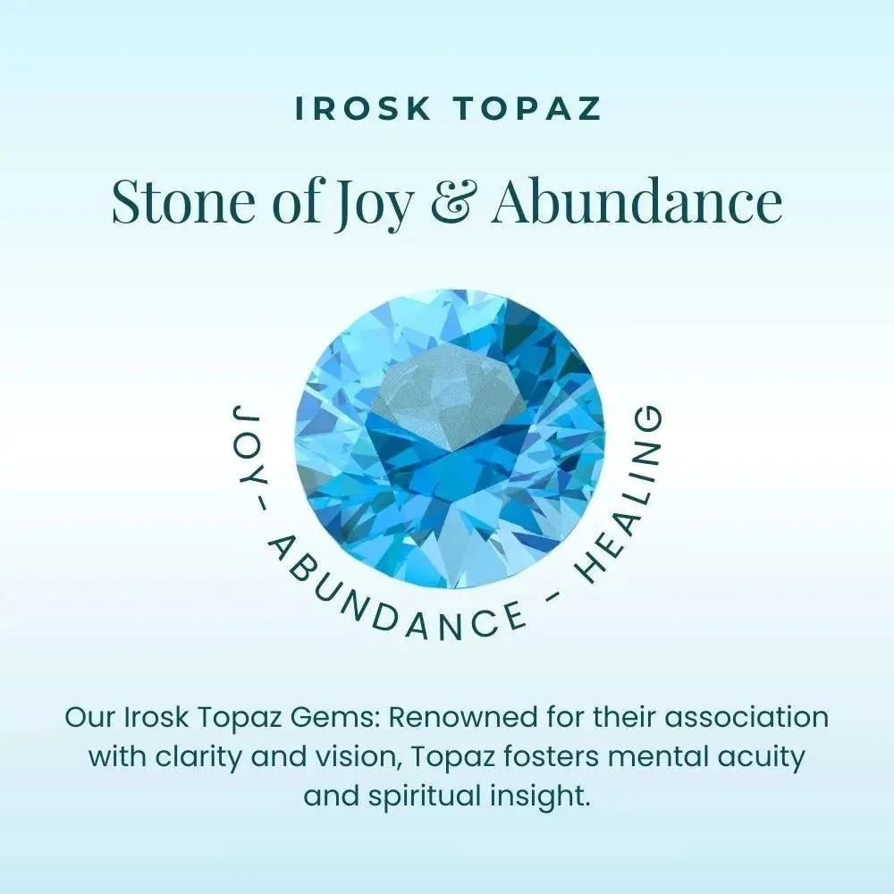 Topaz Tennis crafted Bracelet in 925 Sterling Silver | Irosk Australia ®