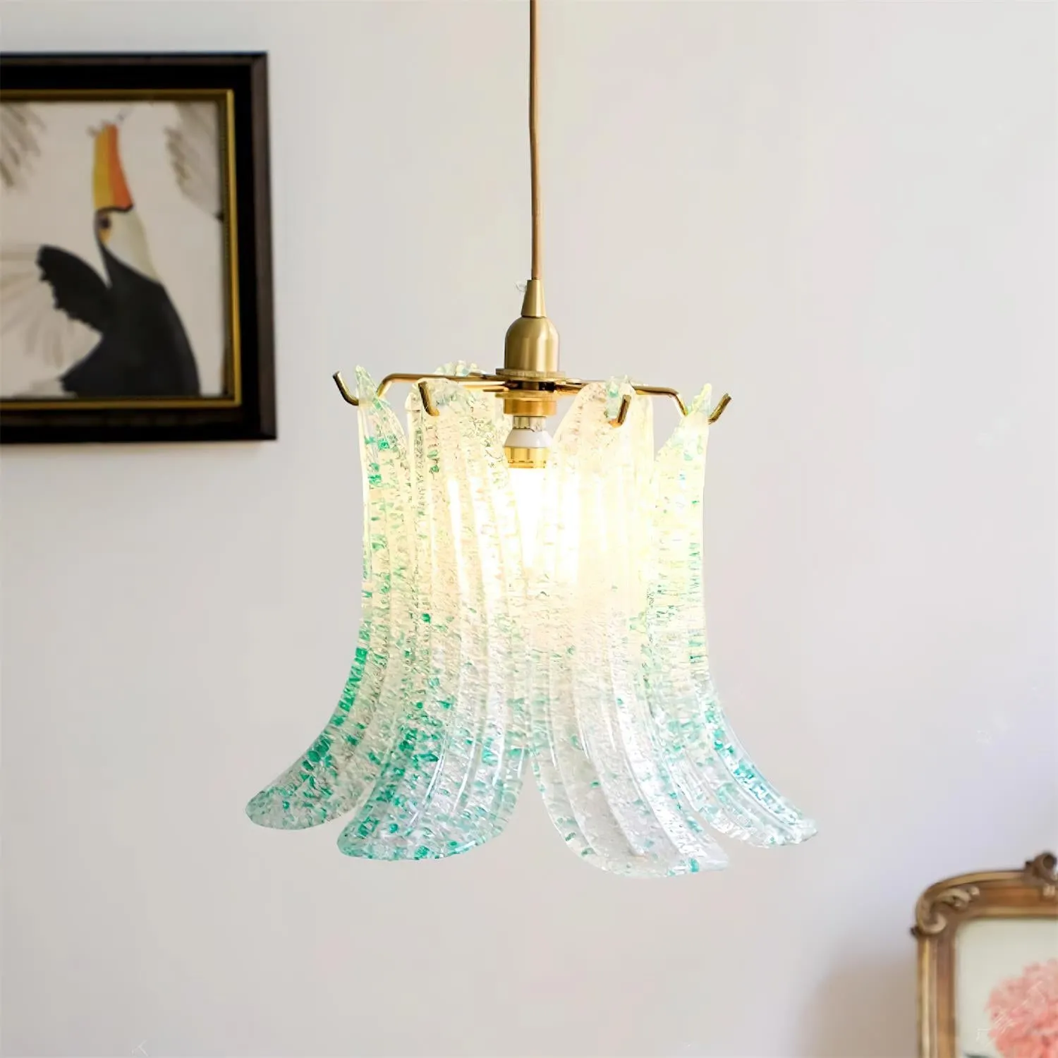 Venini Murano Pendant Lamp 11.8″