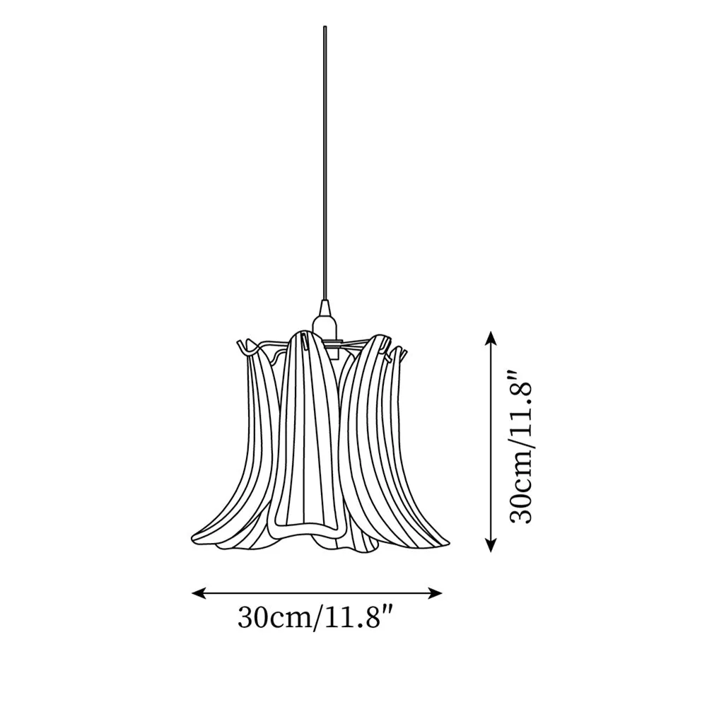 Venini Murano Pendant Lamp 11.8″