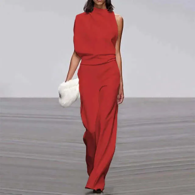Women's Summer Glam Jumpsuit: Effortless Chic Style