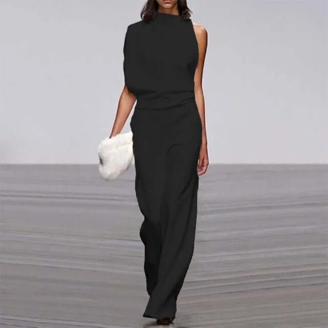 Women's Summer Glam Jumpsuit: Effortless Chic Style
