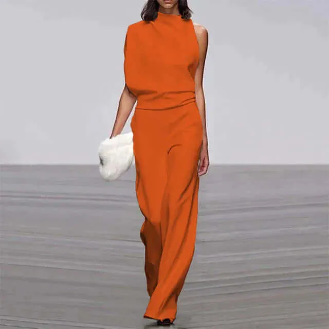 Women's Summer Glam Jumpsuit: Effortless Chic Style