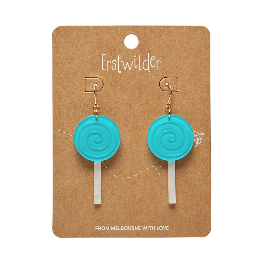 Wonka Essentials Lollypop Dangle Earrings - Green