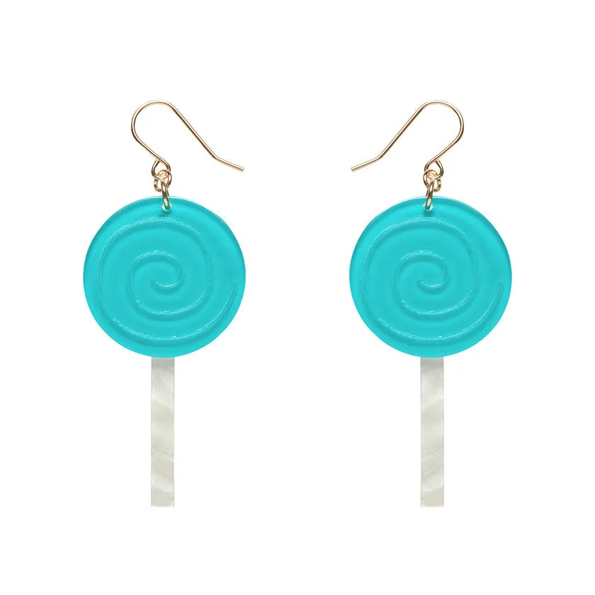 Wonka Essentials Lollypop Dangle Earrings - Green