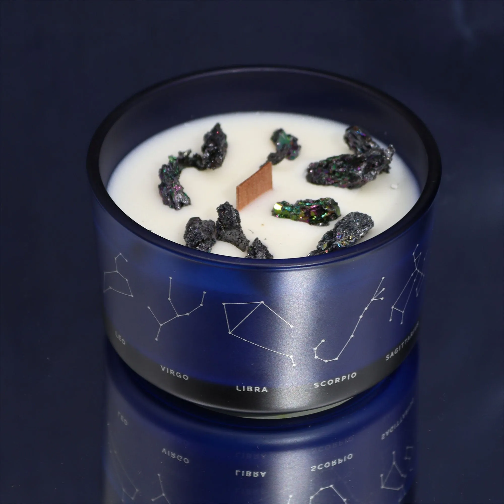 Zodiac Candle with Crystal Bracelet